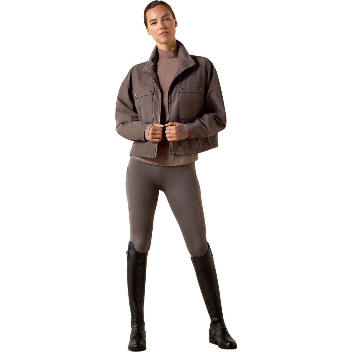 2026 Ariat Womens Breathe X Jacket 10071233 - Plum Grey